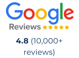 4.8 Stars on Google
