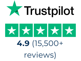 4.9 Stars on Trustpilot